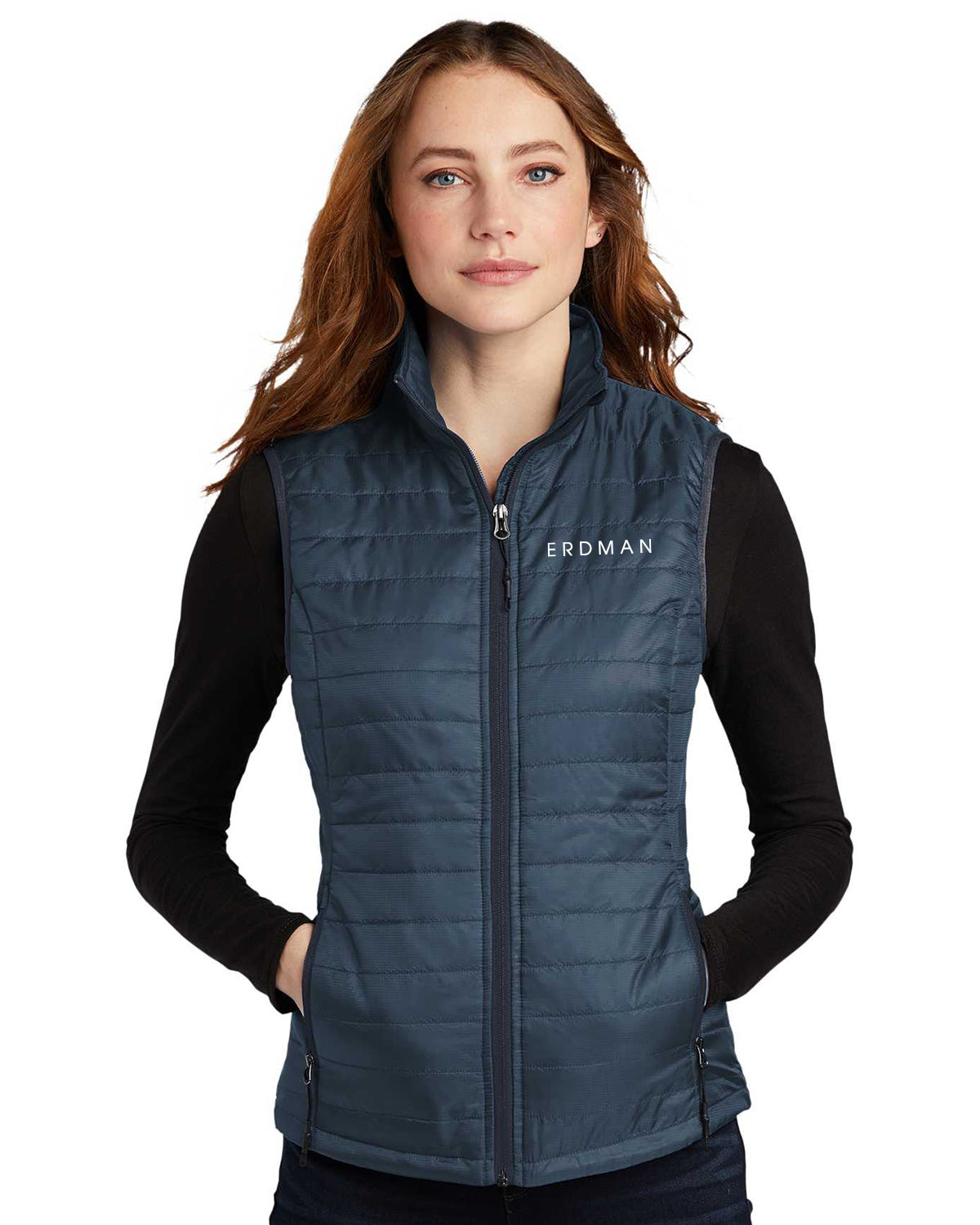 Port Authority® Ladies Packable Puffy Vest